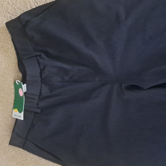 LARGE    HALARA WIDE LEG LACE HEM WORK PANTS - Picture 6 of 11